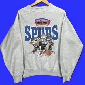 San Antonio Spurs Looney Tunes Basketball NBA sweatshirt shirt true to size